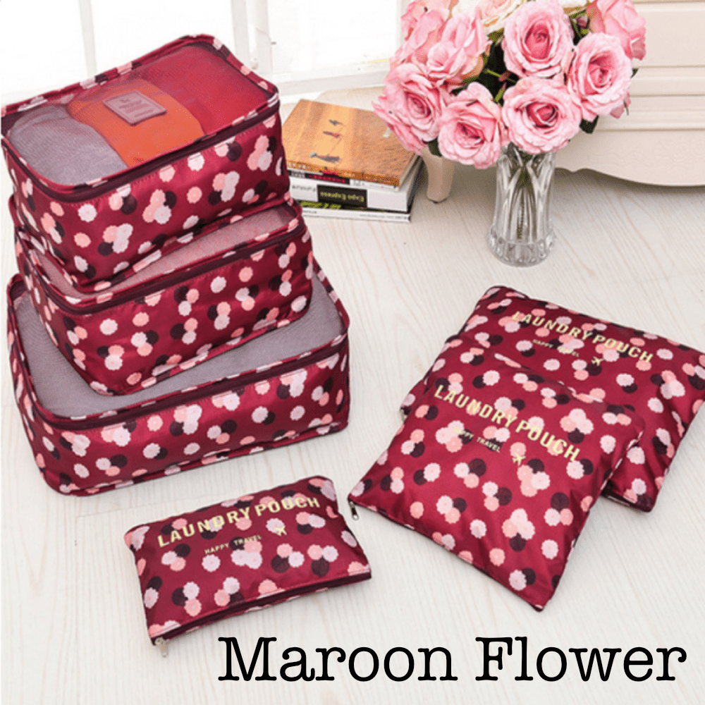 6-teiliges Reise-Organizer-Set