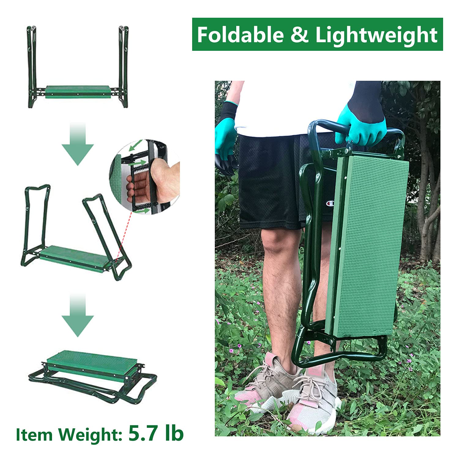 Garden Kneeler and Seat