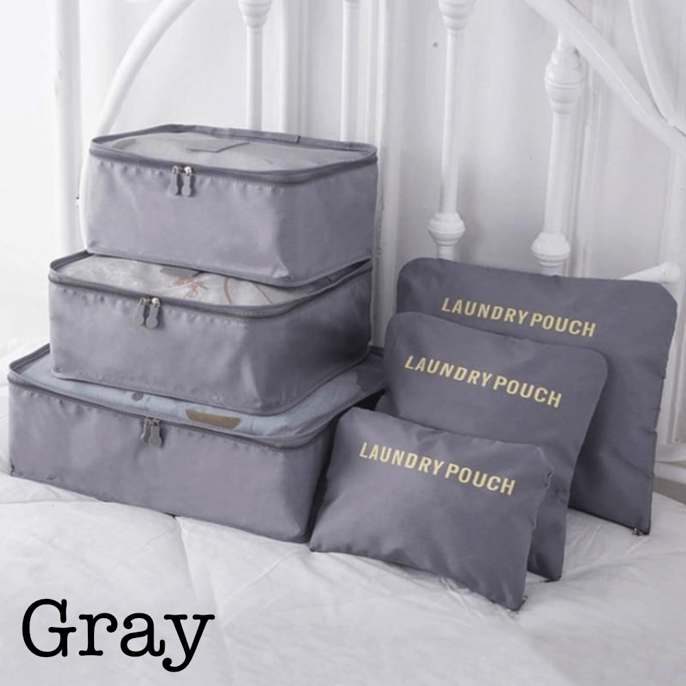 6-teiliges Reise-Organizer-Set