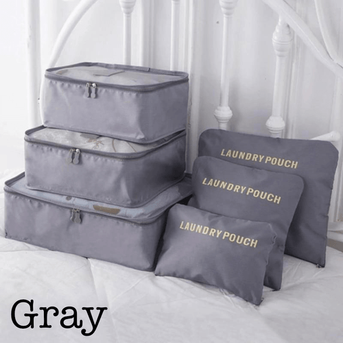 6-teiliges Reise-Organizer-Set