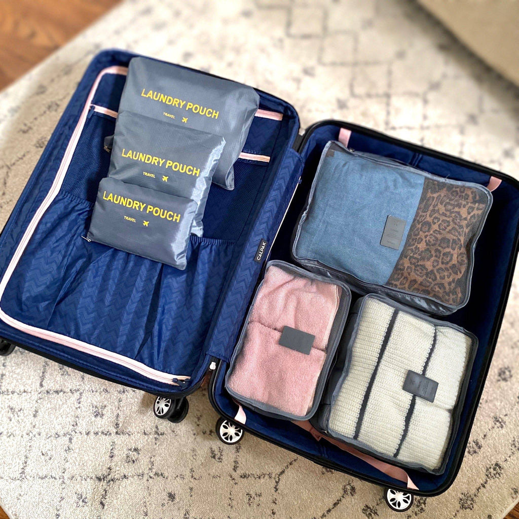 Organisateur de voyage 6 pièces