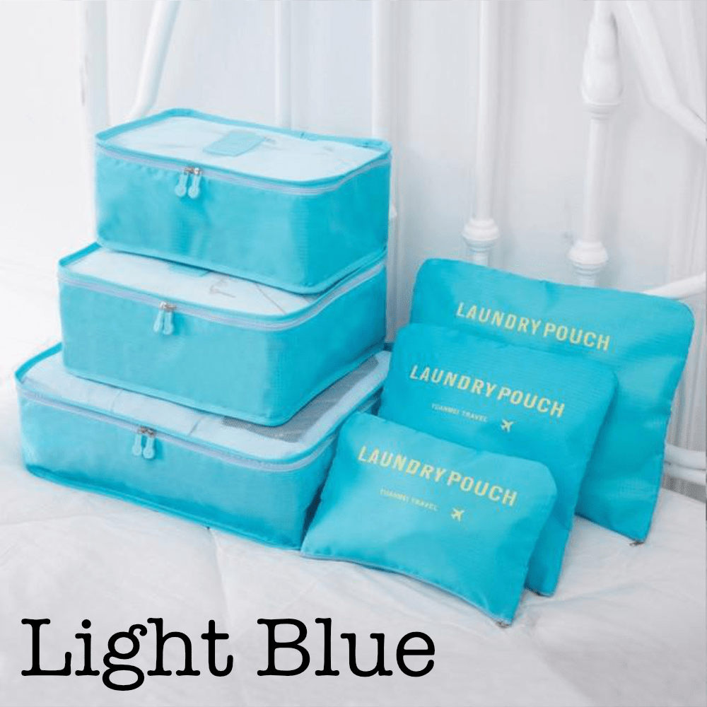 6-teiliges Reise-Organizer-Set