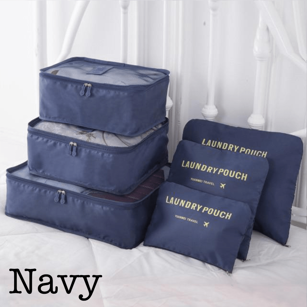 6-teiliges Reise-Organizer-Set