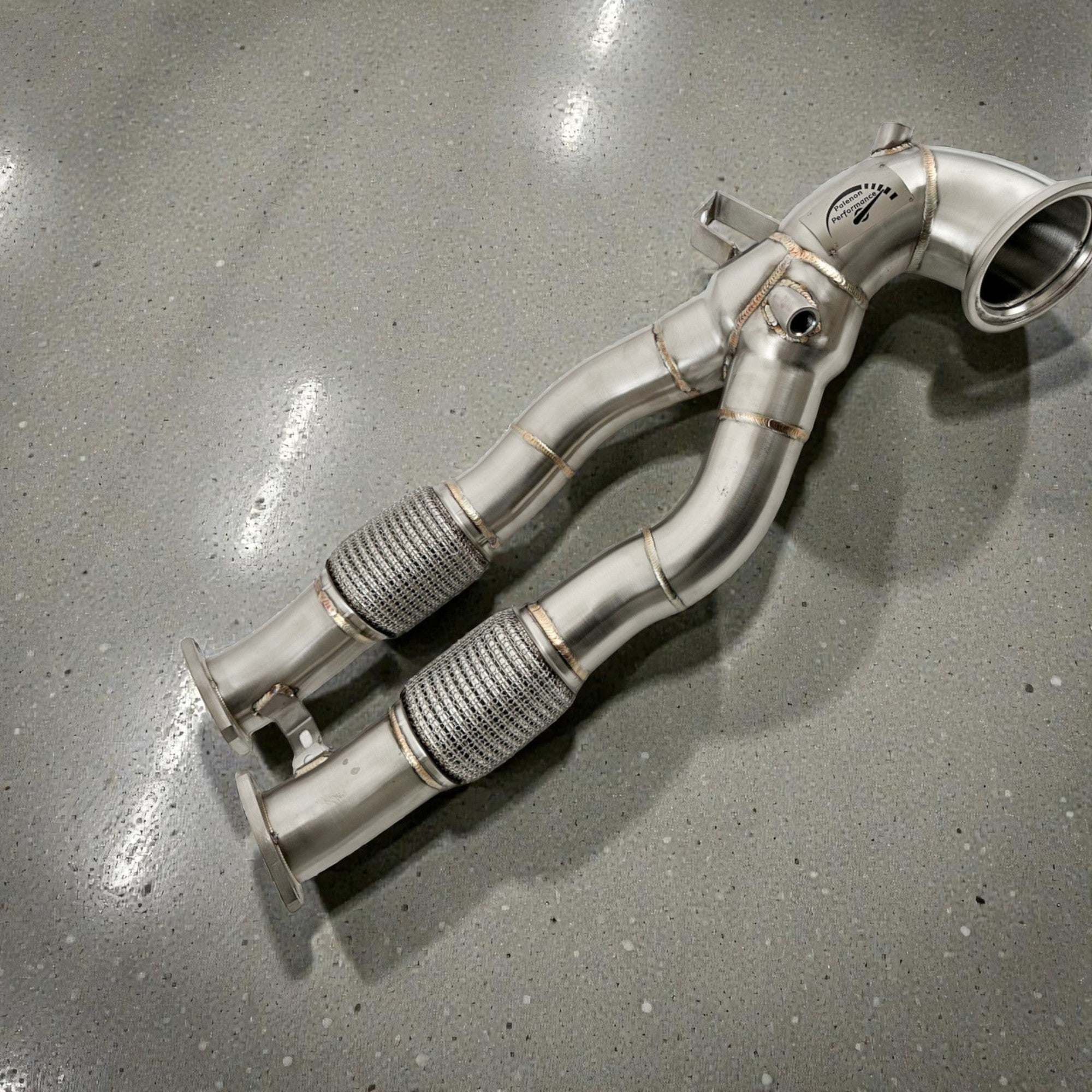 2.5T Race-Downpipe für Audi RS3 8V, RS3 8Y & TTRS 8S ab 2018 | Palenon Performance
