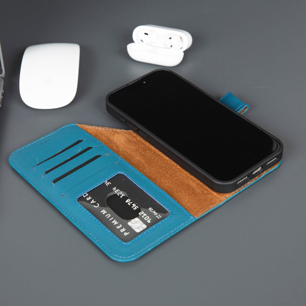 Casper iPhone 17 Pro Max Leder Wallet Case – MagSafe Kompatibel