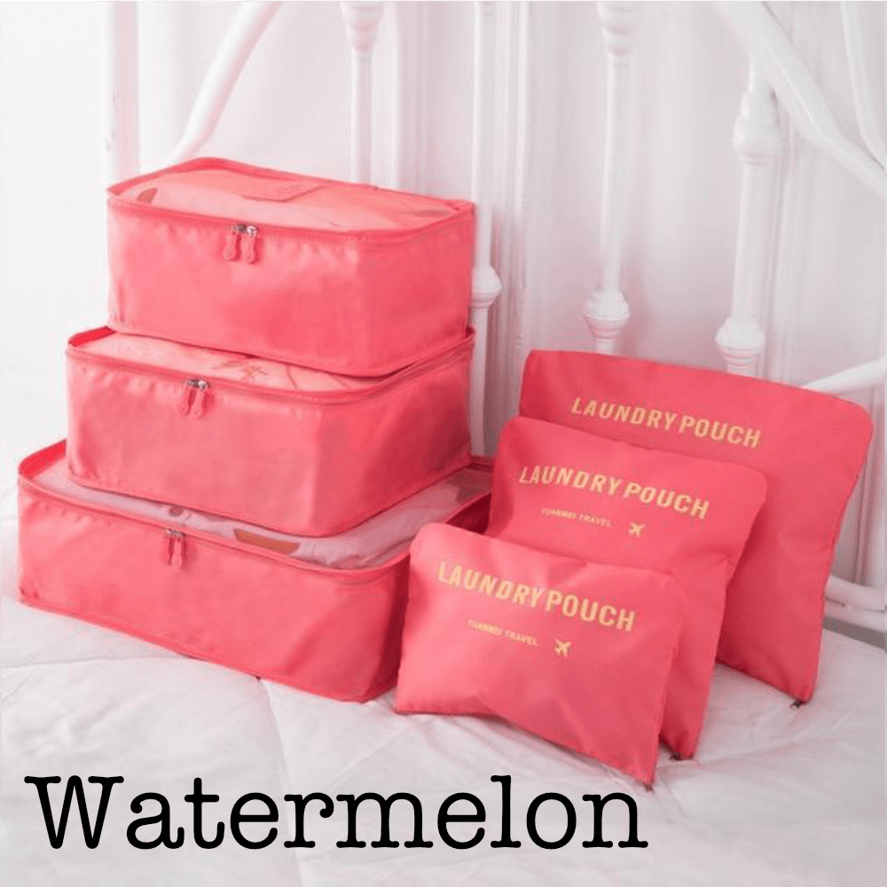 6-teiliges Reise-Organizer-Set